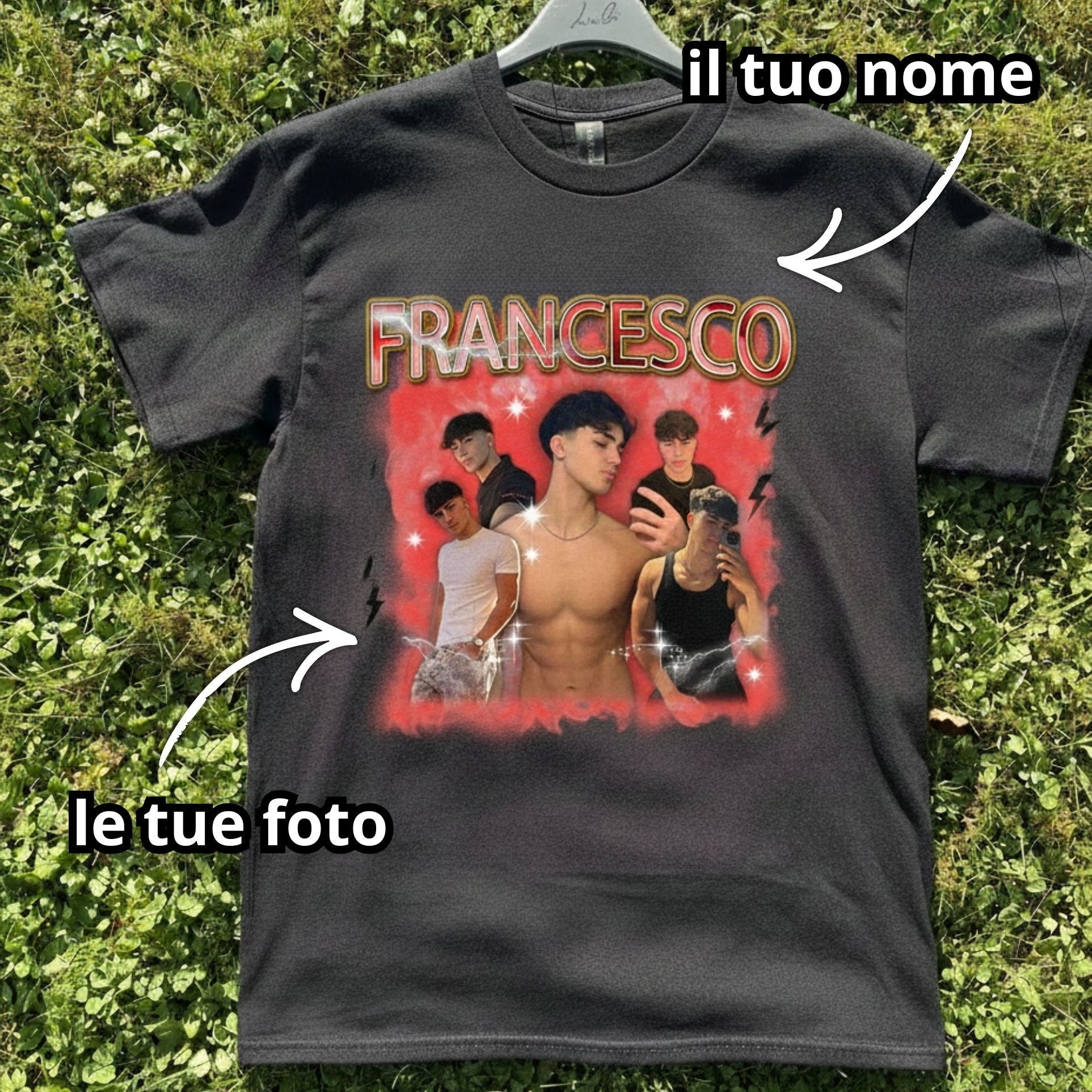T-shirt fidanzato personalizzata